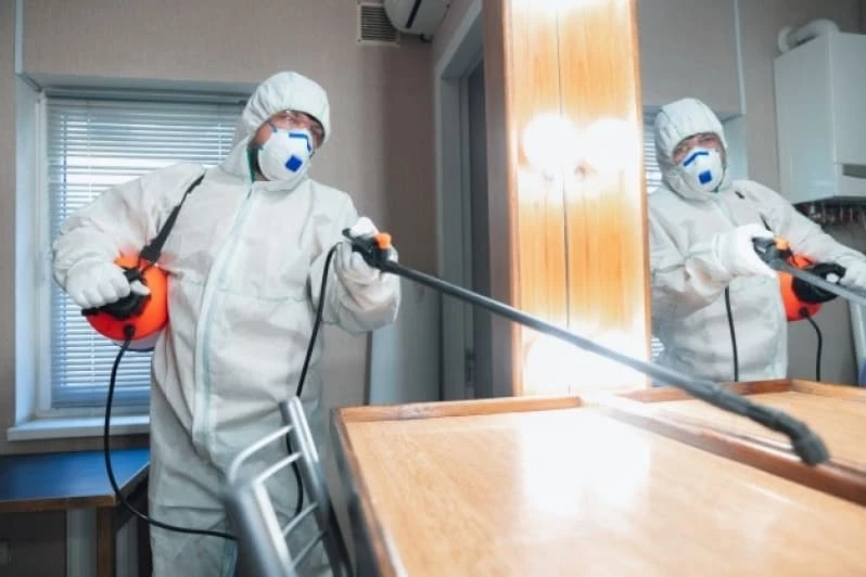sanitização de ambientes corporativos